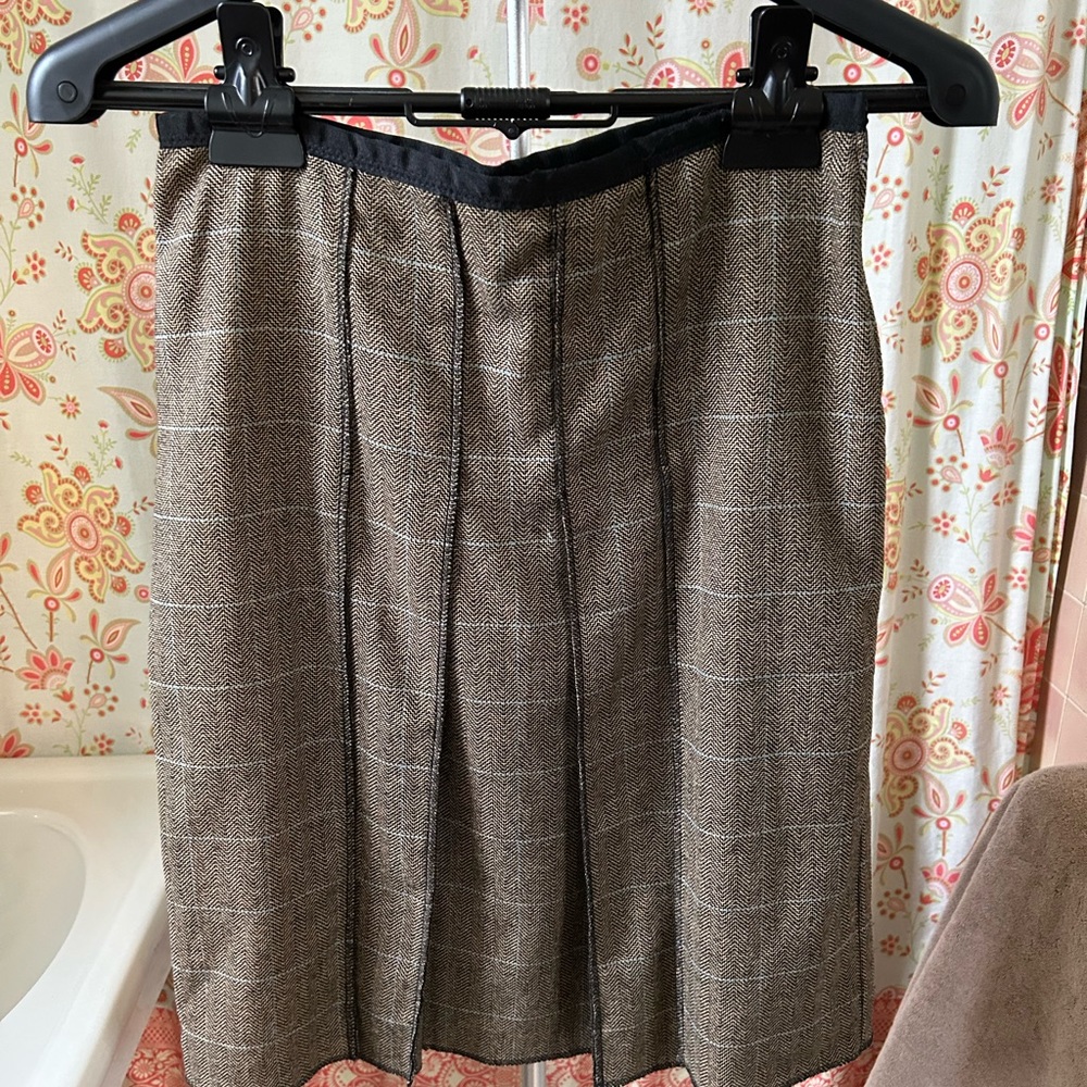 Vintage Midi United Colors of Benetton Wool Skirt